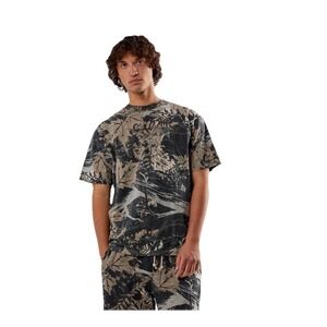 PacSun Men's Camo Oversized Heavyweight Cotton T-Shirt Sz M Premium Boxy Fit NWT